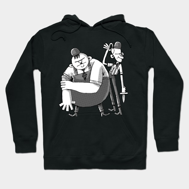 Laurel & Hardy Hoodie by Kicksaus